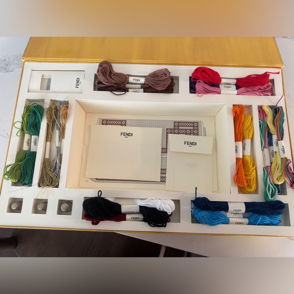 FENDI needlepoint kit (no bag included) - Picture 2 of 2